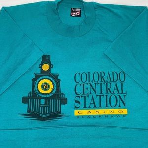 Early 90s “Colorado Central Station” single stitch tee